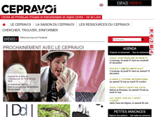 Tablet Screenshot of cepravoi.fr